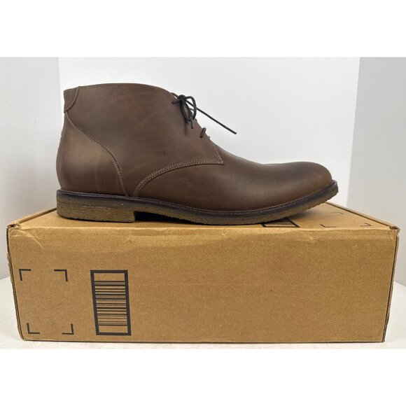Johnston & Murphy Men\'s Copeland Chukka 25-1870 Brown Leather Size 15M main image 5